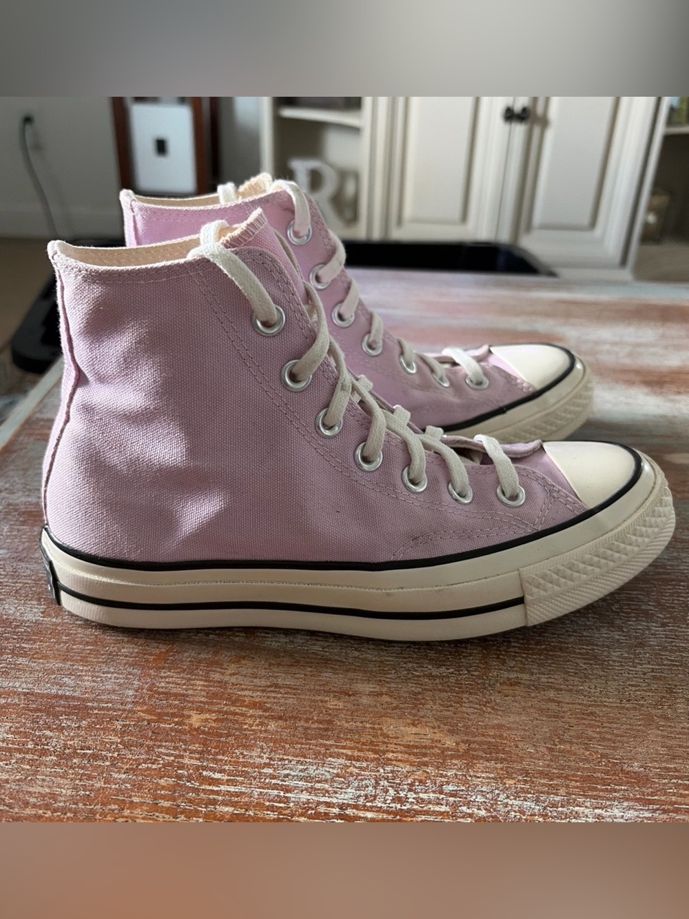 Converse Chuck Taylor All Star Canvas High Top Lavender Size Women's 6.5 Men 4.5